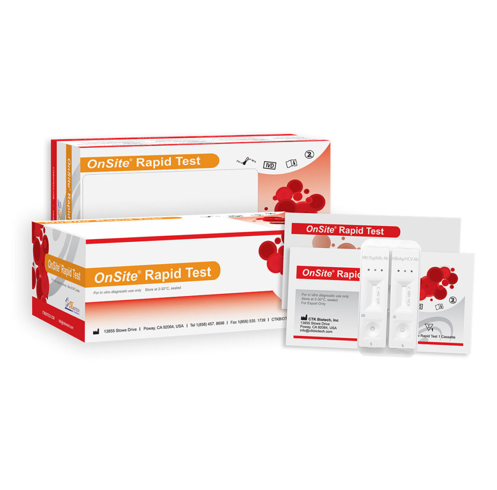 OnSite® HIV/Syphilis/HBV/HCV Panel Rapid Test image