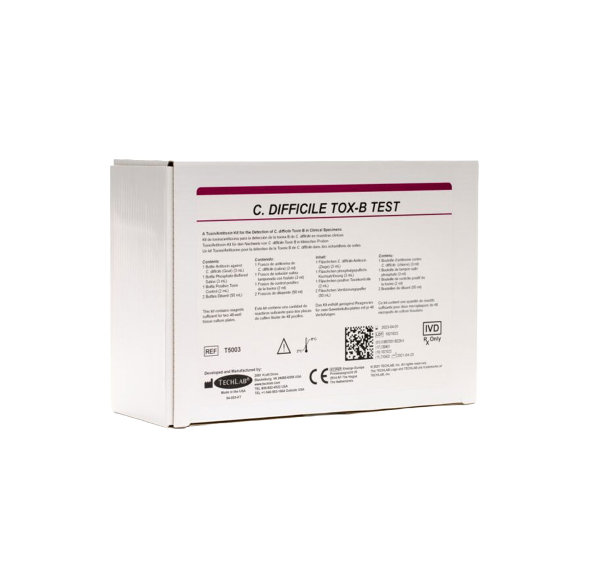 C. DIFFICILE TOX -B TEST