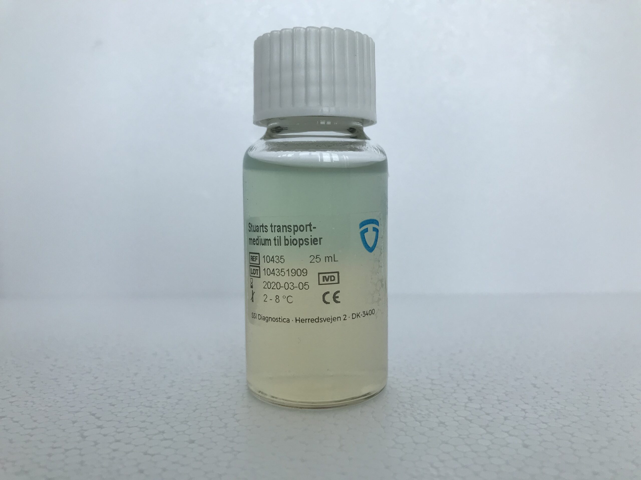 SSI Diagnostica transportmedium til biopsier-25 mL