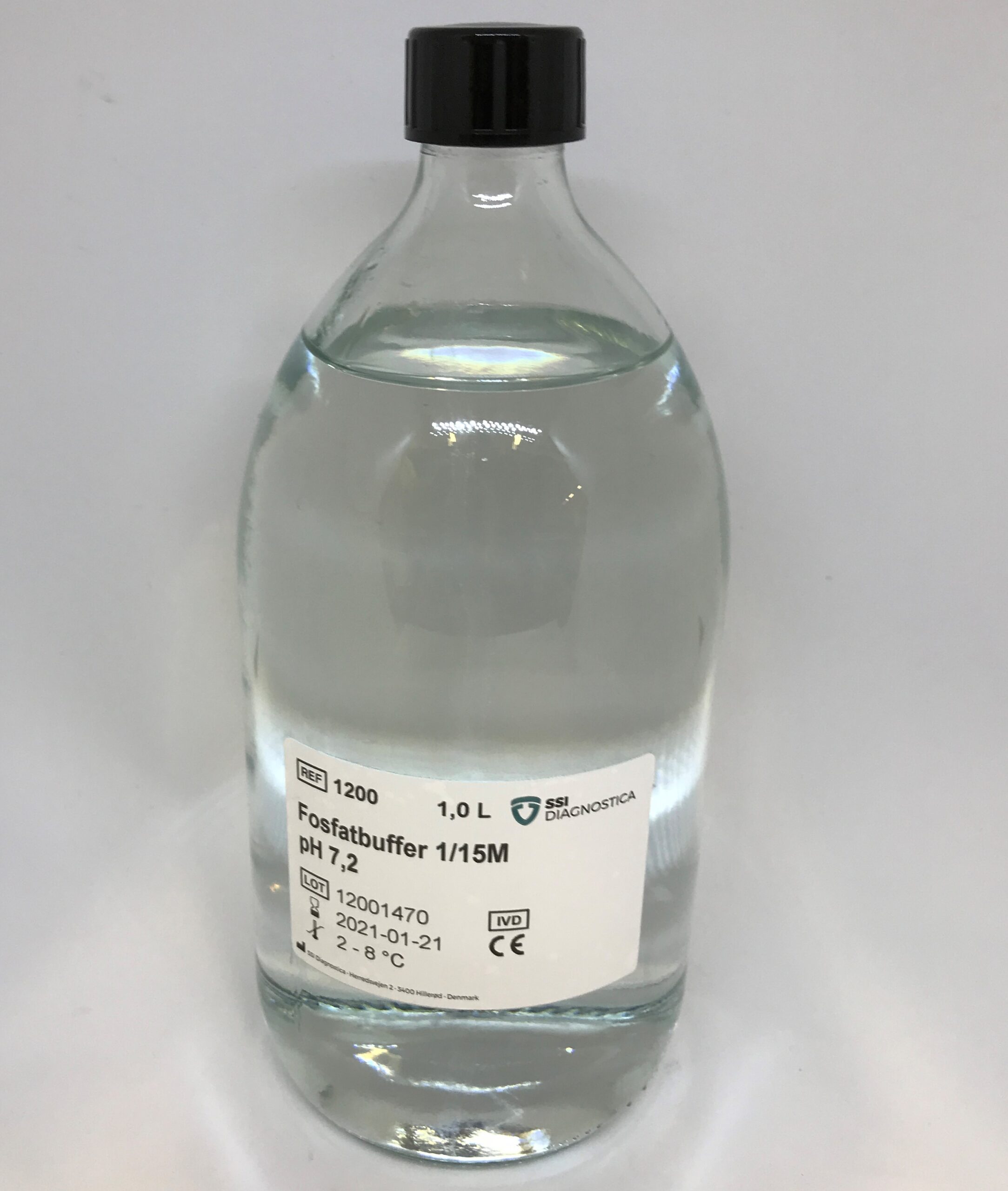 1200 Fosfatbuffer 1_15M pH 7,2 - 1 L