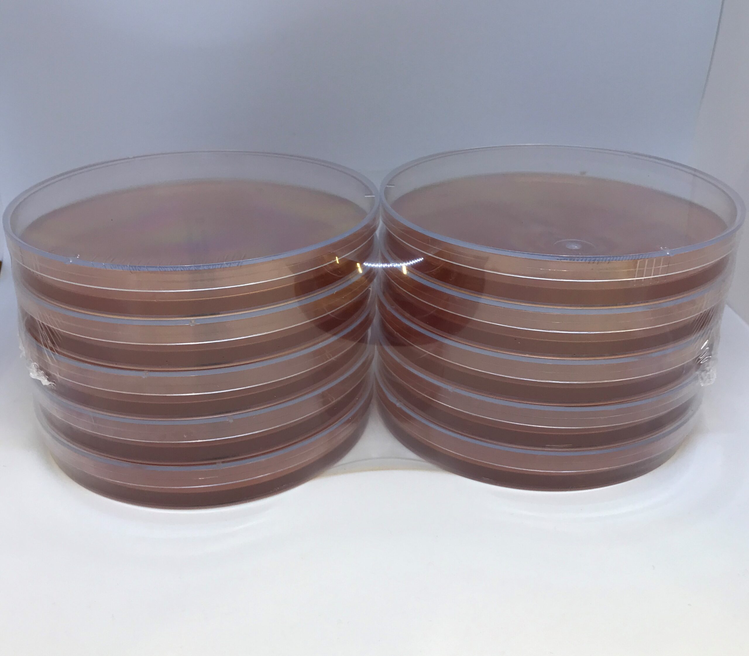 22880 SSI Diagnostica rød agarplade, 14 cm 10 stk