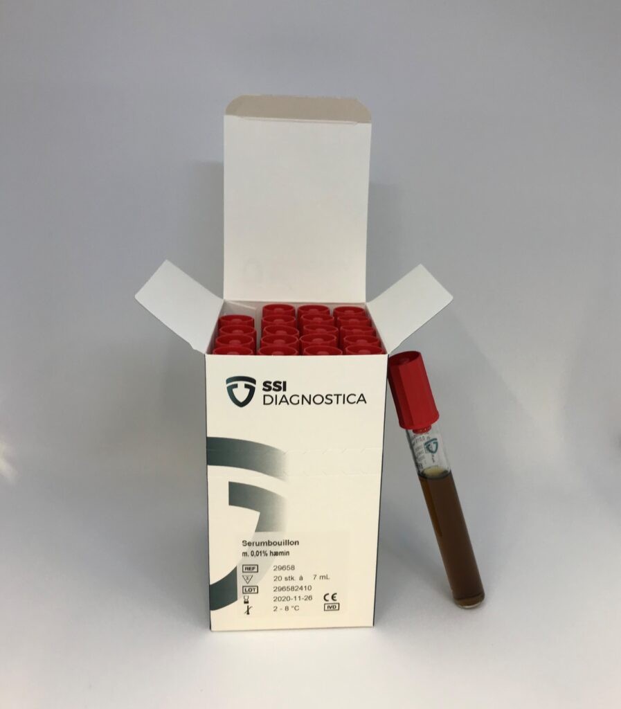 29658 Serumbouillon m. 0,01procent hæmin - 7 mL 20 stk