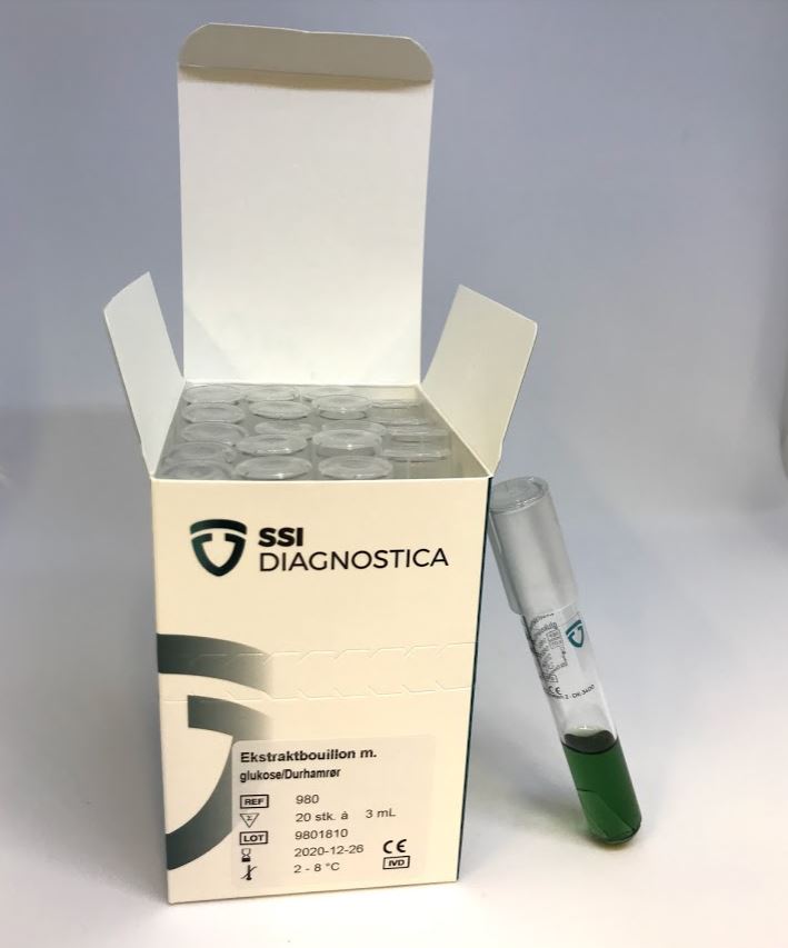 980 Ekstraktbouillon m. glukose_Durhamrør