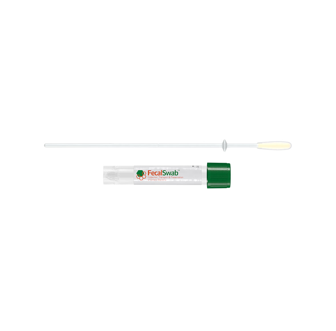 FecalSwab for manual use, 12x80 mm 4E048S