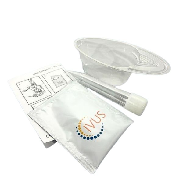 100 ml urinkop, 10 ml rør, m/vådserviet (IV-1003)